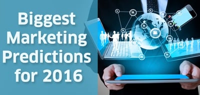 Marketing Predictions for 2016