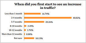 When_Did_You_First_See_An_Increase_In_Traffic