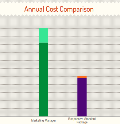 Marketing manager cost