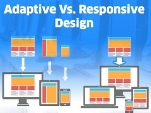 Adaptive vs responsive web design