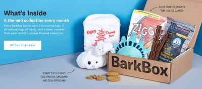 barkbox subscription box