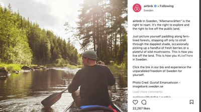 Airbnb's campaign is centered on the local experience