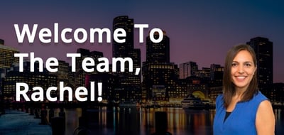 Welcome To The Team, Rachel! Welcome To The Team, Rachel!