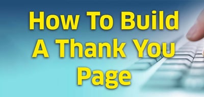 How To Create A Thank You Page